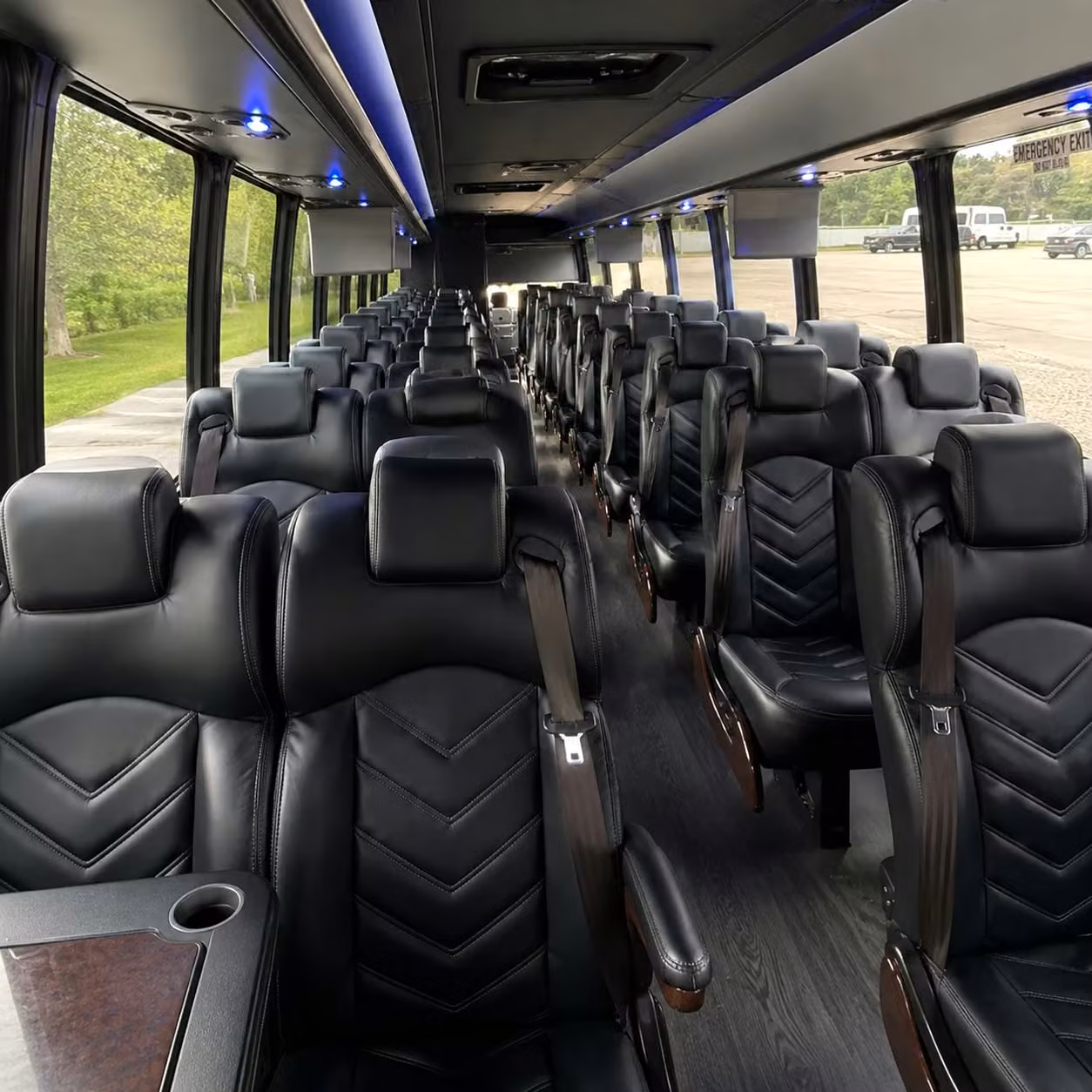 30 passenger minibus interior