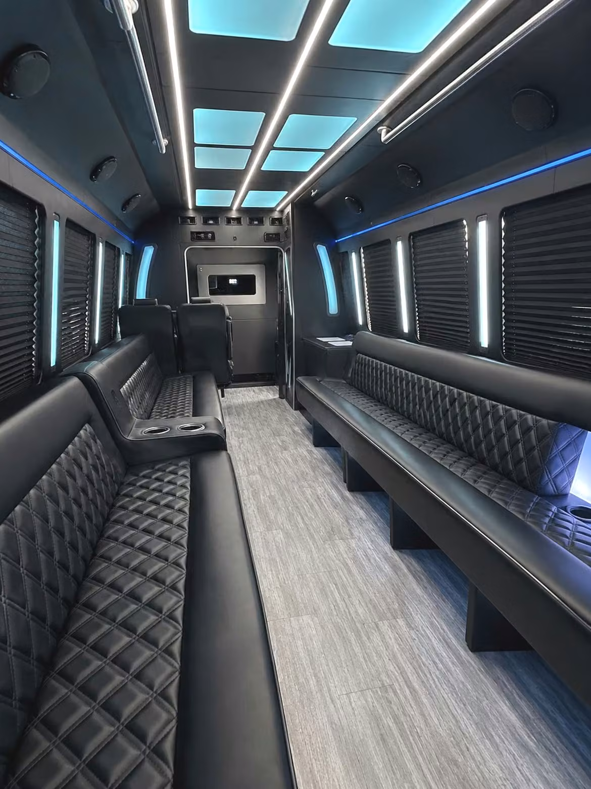 a party bus that keeps the energy going from provo to the show